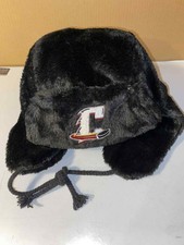 Cleveland Monsters Winter Beanie Trapper Hat Black Promo Lake Erie AHL Hockey