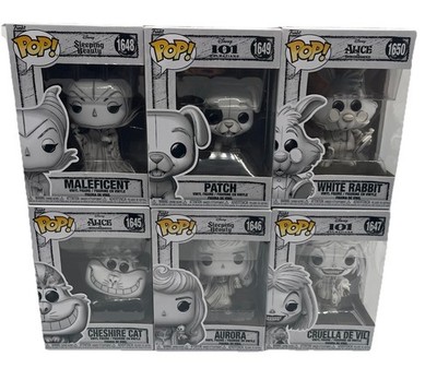 Funko POP! Konvolut   Disney Sketched Collection (6 Figuren)   #1645 1650 NEU