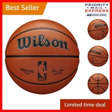NBA Authentic Outdoor Basketball - 28.5 Inch Size 6 for Unmatched Performance