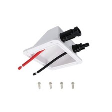 Premium Solar Junction Box with 1ft Cable for All Weather Applications