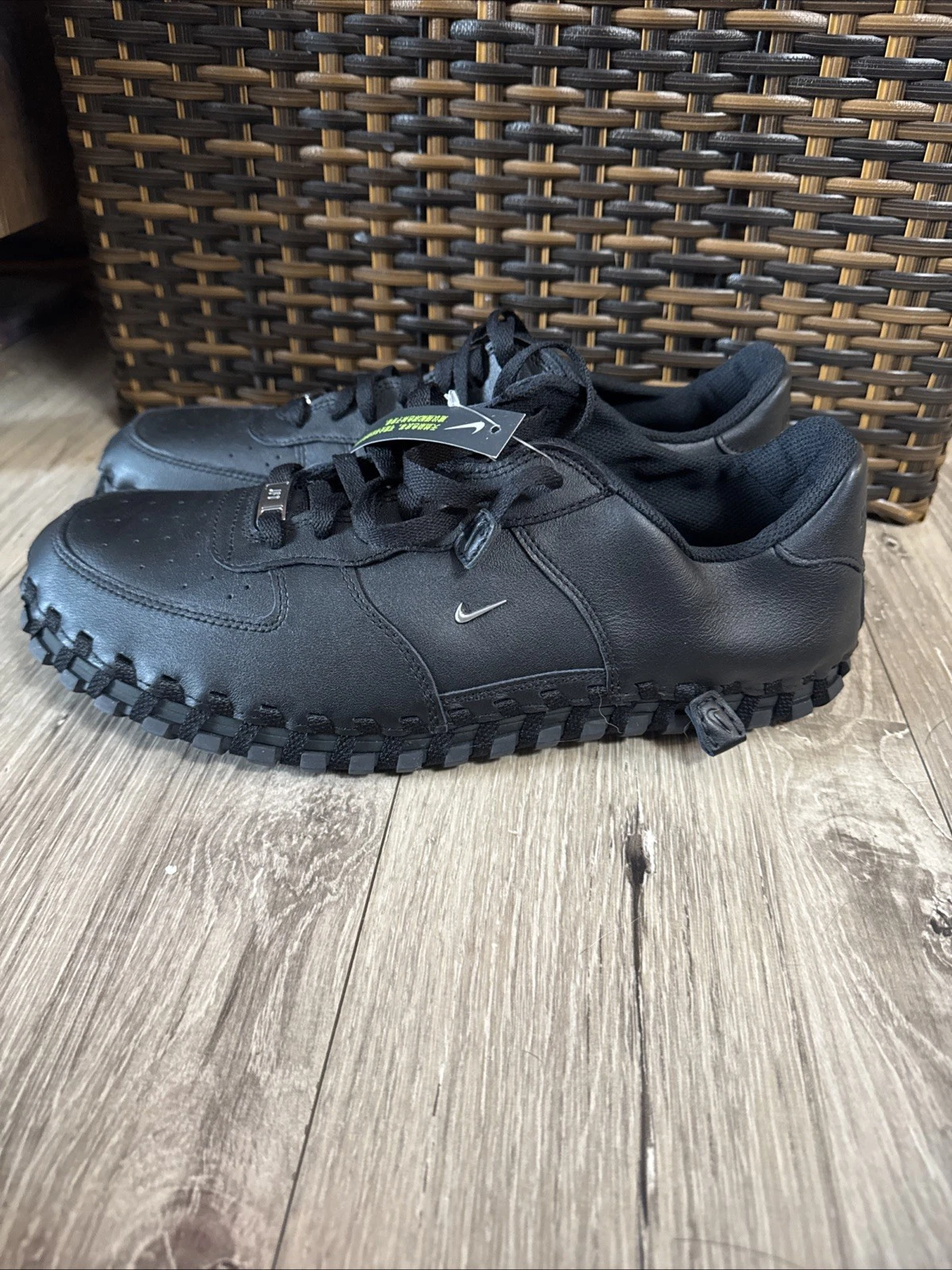Scarpe Nike J Force 1 Low LX Jacquemus nere uomo taglia 12 5 donna 14 D0424 100