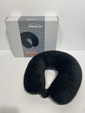 Tempur-Pedic Travel Pillow Firm Neck Support Pillow Black
