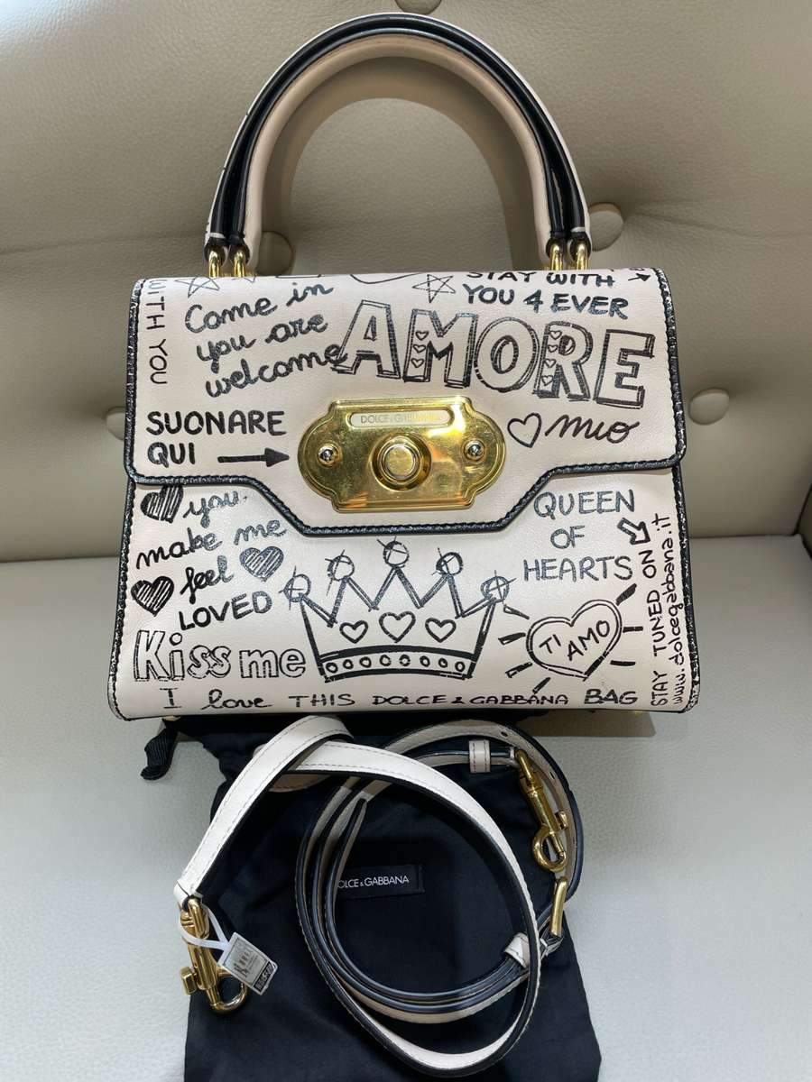 Dolce & Gabbana Runway Graffiti Bag | eBay