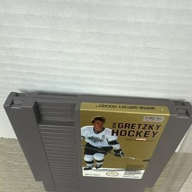 Wayne Gretzky's Hockey White Jersey Variant NES Nintendo