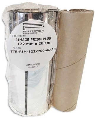 2-Pak RIMAGE PRISM & PRISMPlus! Compatible Black Ribbons (122mm x 200m)