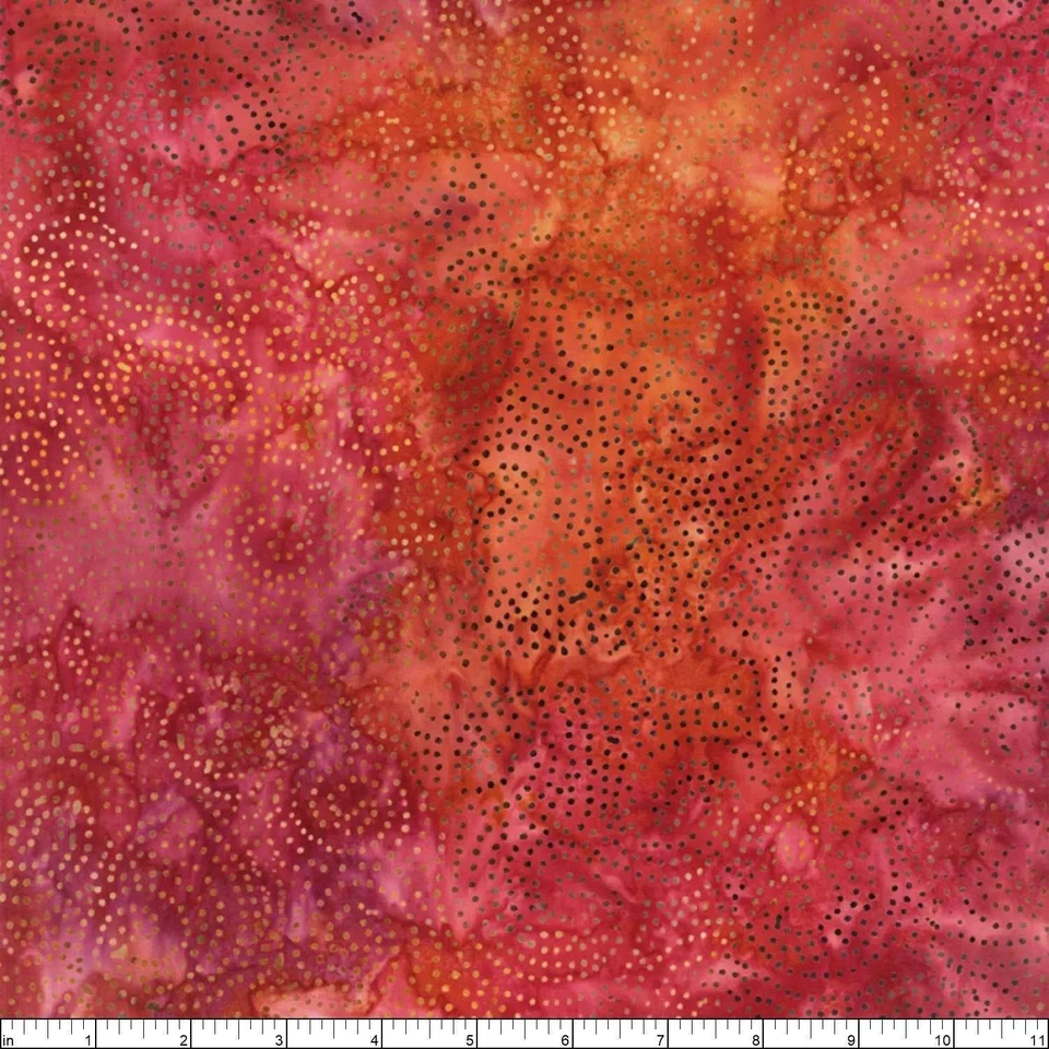 Tesoros atemporales - Suelo forestal Tonga Batik - Cielo cósmico - Llama, tela por comprar Foto 2 de 4