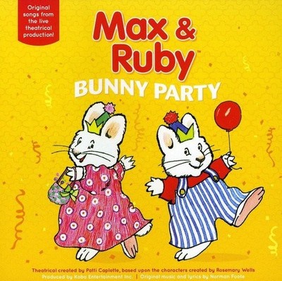 Bunny Party [CD] Max and Ruby [EX-LIBRARY]