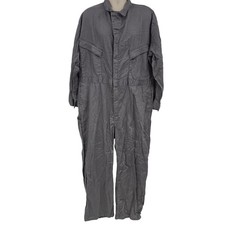Bulwark Excel FR Coveralls Mens 52 Regular Gray Flame Resistant Safety Workwear