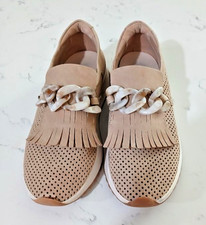 Yellow Box Sand Riska Fancy Sneaker - Tan - Sz 7.5