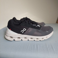 On Cloudtec Herren Sneaker Laufschuh EU 44,5 Schwarz/Grau/Weiß Mesh
