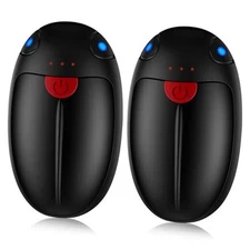 Hand Warmers Rechargeable, 2 Pack Portable Pocket Hand Warmers, 20Hrs Black