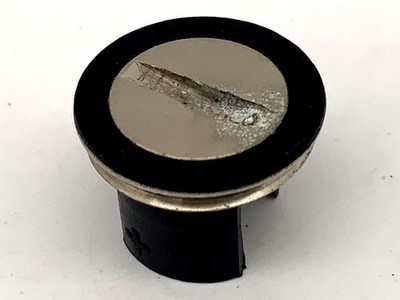 Ricoh KR-10x Batteriedeckel silber Deckel