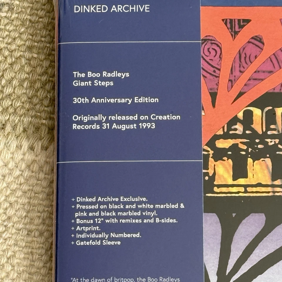 NEW & SEALED Boo Radleys ‘Giant Steps’ Dinked Ed. Numbered double vinyl album - Image 2 of 4