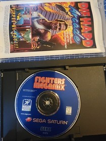 Fighters Megamix Saturn Complete in Box