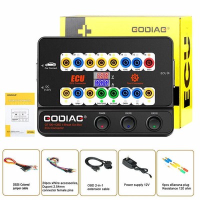GODIAG GT100+ OBD2 Breakout Box ECU Bench Test Protocol Detector