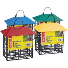 Stokes Select 2-Cake Metal Suet Feeder 38250 Pack of 4 Stokes Select 38250