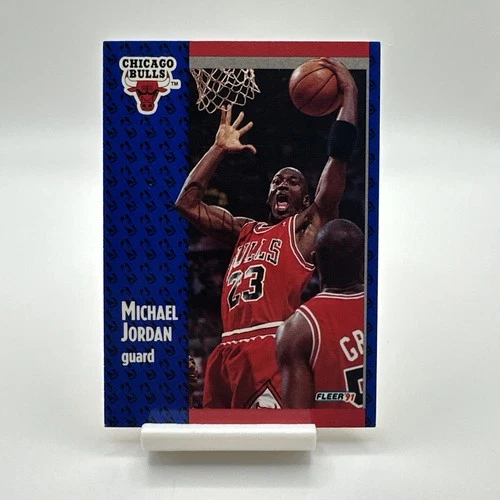 1991-92 Fleer - Michael Jordan #29 Chicago Bulls NBA HOF