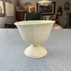 Red Wing Compote Garden Club Pottery M-5004