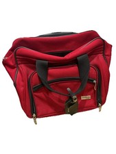 Calpak Victoria Business Rolling Tote Super Sturdy weekend bag No Key 16x16x9