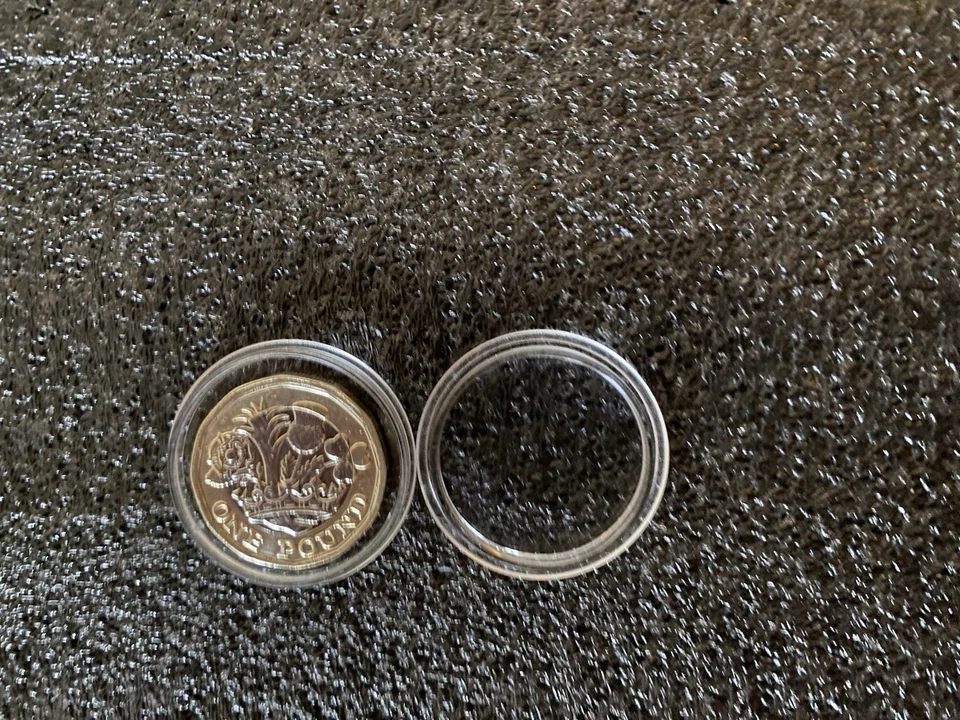 Queen Elizabeth II, One Pound Münze 2016, D-G-REG F-D, Selten!!! TOP Zustand. - Bild 3 von 4