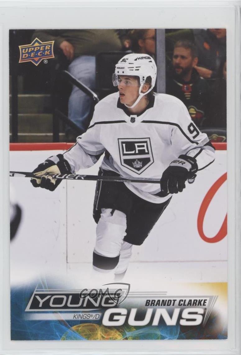 2022-23 Upper Deck Series 2 Young Guns Jumbo Brandt Clarke #470 Rookie RC dd1