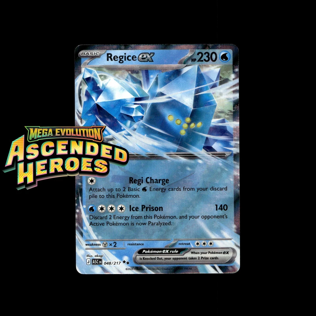 regice pokemon card price Regice Journey Together (JTG) #042 PkmnCards