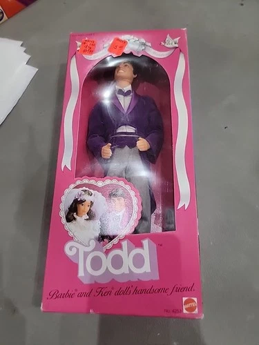 VINTAGE MATTEL BARBIE 1982 "TODD" GROOM DOLL TO TRACY #4253 - DISPLAYED