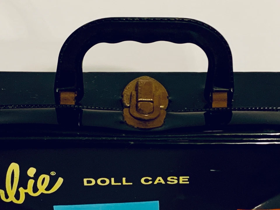 Vintage Mattel 1961 Ponytail Barbie Black Fashion Accessories Doll Case! - Image 3 of 4
