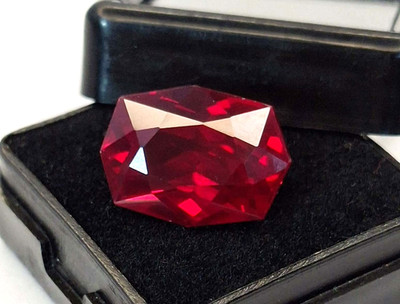 Mozambique Red Ruby Fancy Cut 13-15 Ct Natural Loose Certified Gemstone RK344