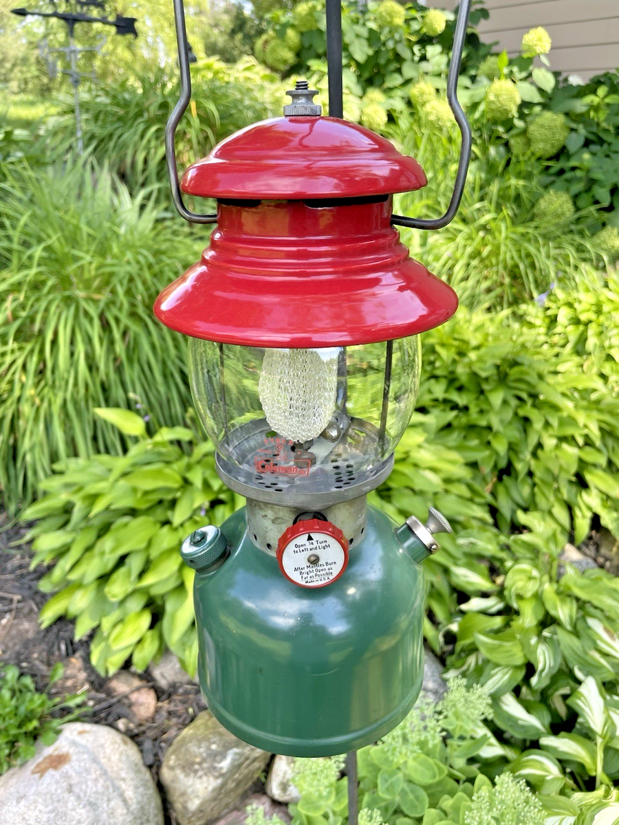 Vintage Coleman 200A Christmas Lantern 8-51 Red and Green | eBay Vintage Coleman 200A Christmas Lantern 8-51 Red and Green | eBay