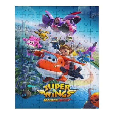Super Wings Jigsaw Puzzle 120 Pieces Family Game Birthday Gift