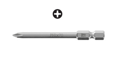 WERA 05059760001 851/4 Z bits, PH 1 x 89 mm