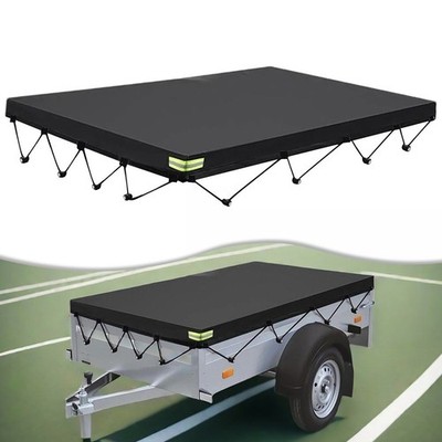 Cargo Security First Reinforced Sewn 420D Oxford Trailer Cover Solution