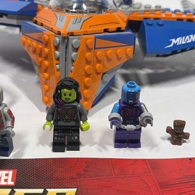 LEGO Marvel 76081 The Milano vs The Abilisk Guardians of the Galaxy With Manuals