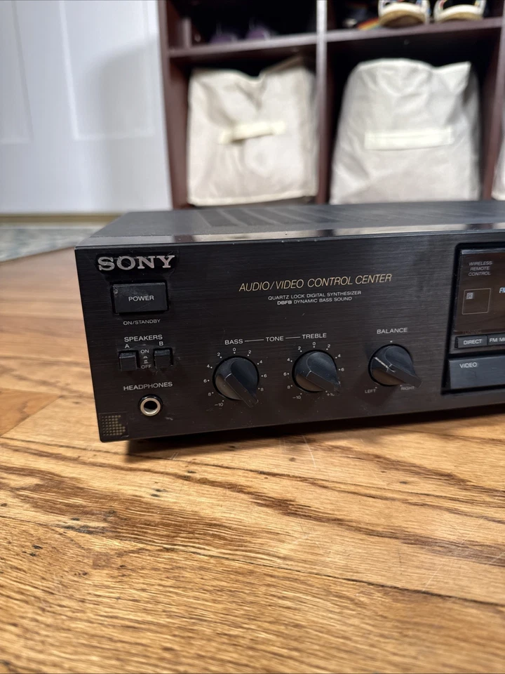 Sony STR-AV320 AM/FM Stereo Receiver 50W Per Channel - Working! - Image 3 of 4