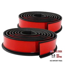 XmuxHai 2.17In 11.5FT 2PCS Car Wheel Eyebrow Arch Trim Lips Strip 5.5CM