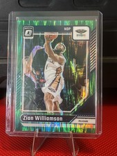 2024-25🔥/149- Panini Donruss Optic - Zion Williamson #173 Green Shock Prizm!!