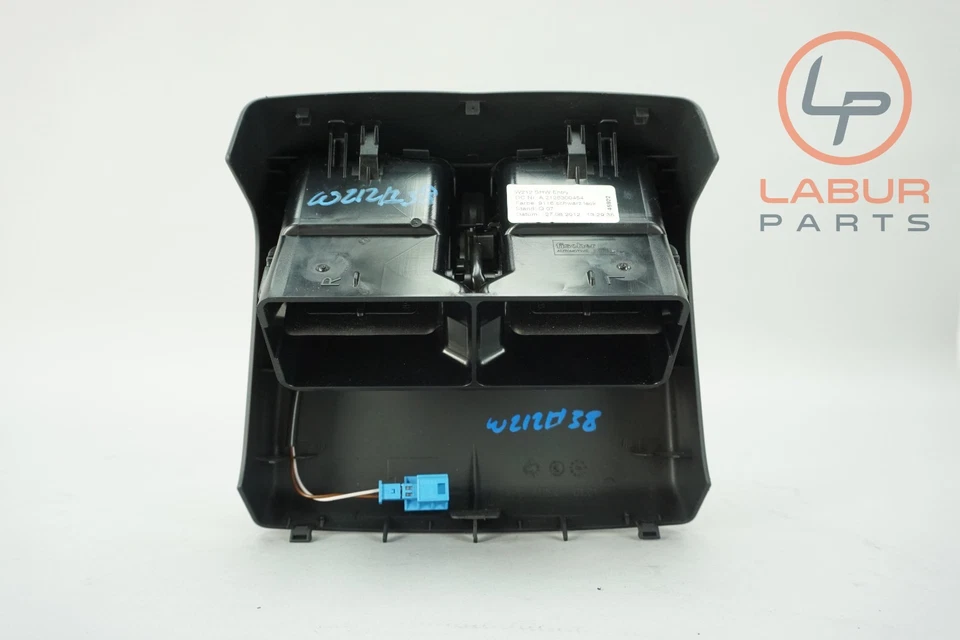 W212 10-16 Mercedes Clase E Consola Central Trasera Aire A/C Calentador Ventilación Negro A513 Foto 4 de 4