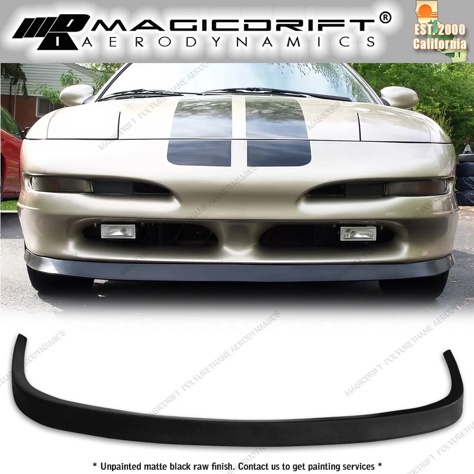 For 1993-1997 Ford Probe GT SE Front Bumper Lip Chin Spoiler Spoiler Urethane Foto 2 de 4