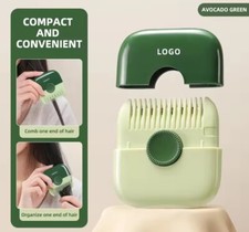 Tagliacapelli 2 in 1 Bang Trimmer Pettine Doppio Lato Tagliacapelli Strumento per Taglio Fai da Te