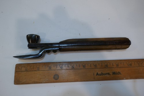 Antique Original Condition Bridgeport Matchless Crate Hammer 2 Claws Pat. 1908 - Picture 7 of 7