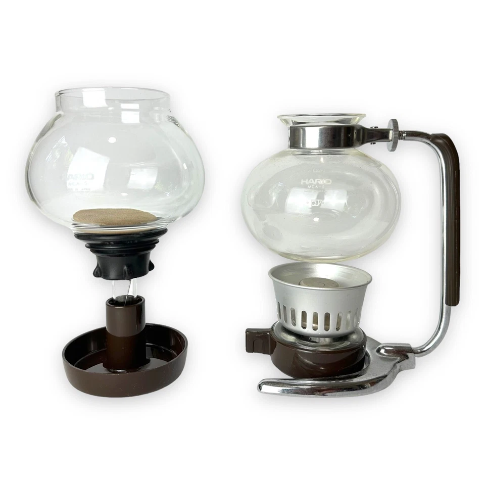 Sifón de café Hario MCA-5 5 tazas vintage Japón en caja original Foto 3 de 4