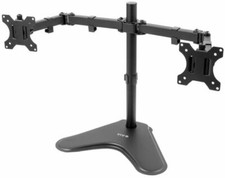 VIVO Dual Monitor Free-Standing Mount for Computer Screens up to 30"