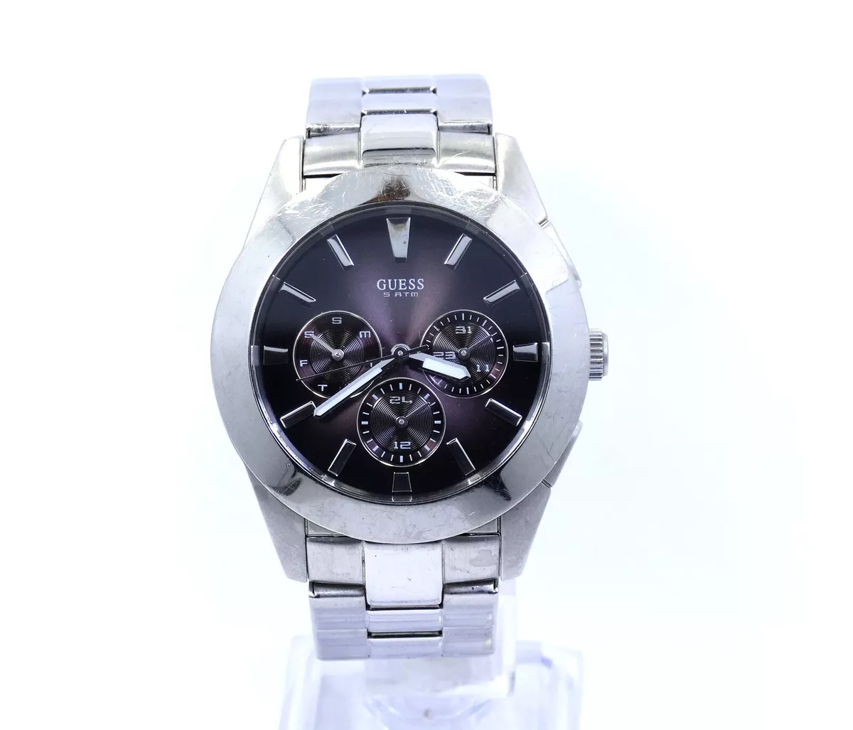 Guess watch steel price sale
