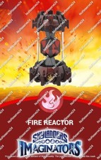 Skylanders Imaginators Creation Crystal Fire Reactor NFC Card FACTORY RESET