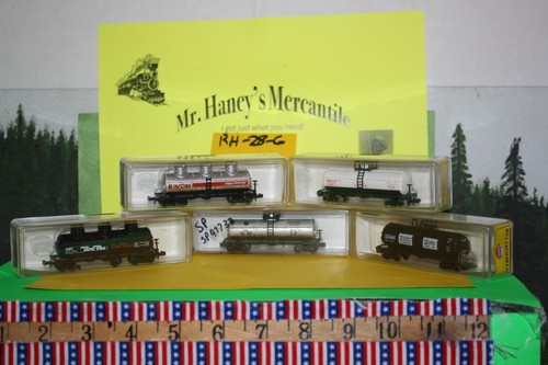5 Model Power Tank Cars in Box 3762, 3417, 3411, 3457, 83453 Tankers - Picture 2 of 6