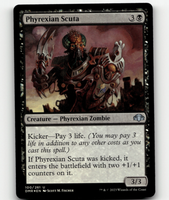 MTG Phyrexian Scuta FOIL Dominaria Remastered Uncommon | eBay