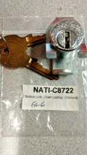 National Cabinet Lock  COMPX C8722  MAIL BOX LOCK  2 Keys