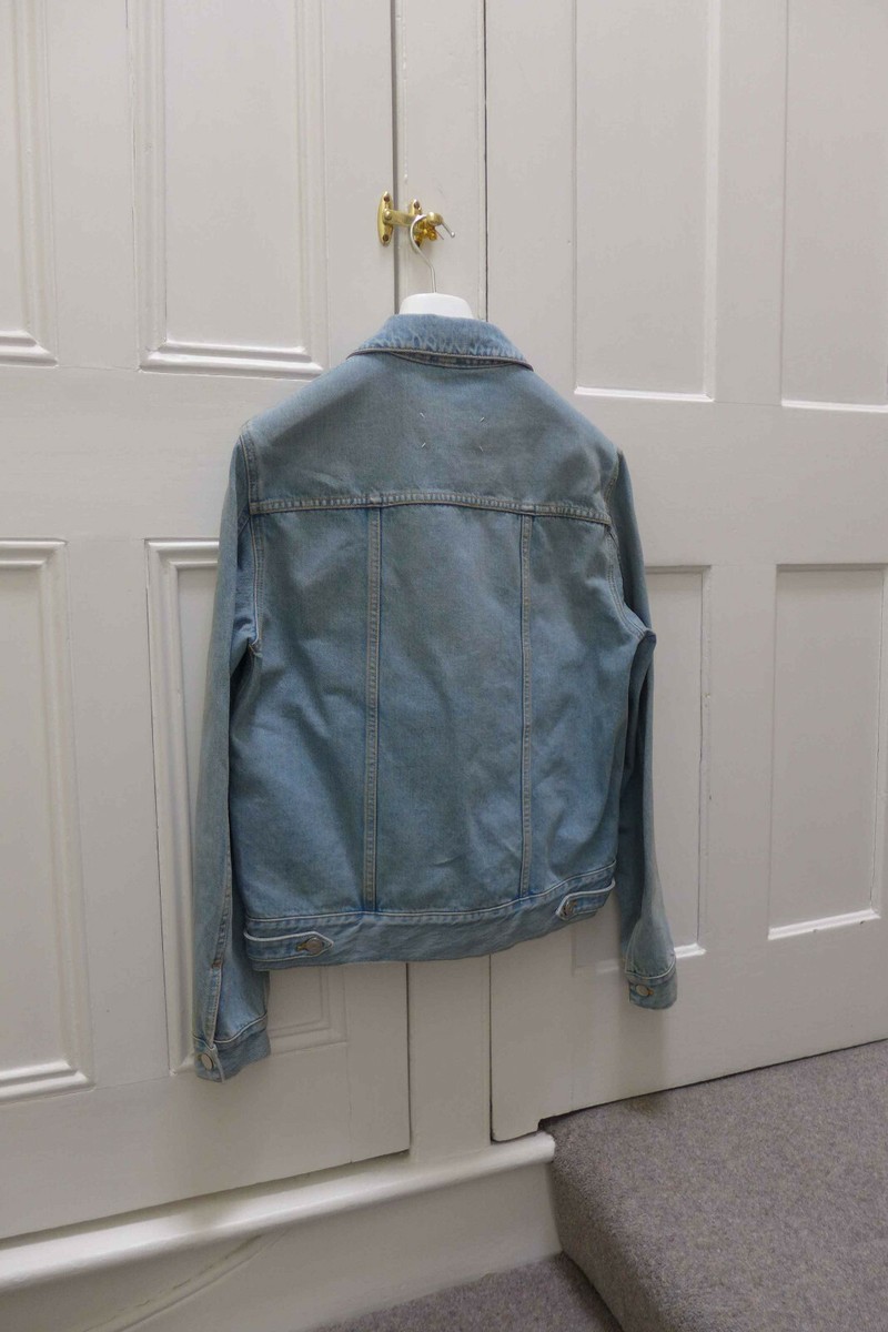 Maison Margiela Reconstructed Blue Denim Jacket, sizes 46 & 48