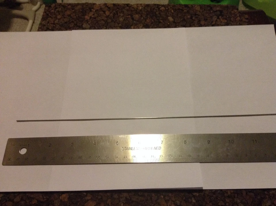 EAST COTTAGE CUSTOM TACKLE 25 pcs .051 SS wire shafts 12" Muskie Pike lure making spinner wire bending